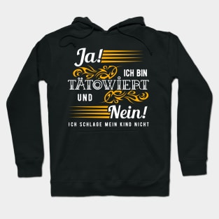 Tattoo Saying In German Word - v6 Hoodie